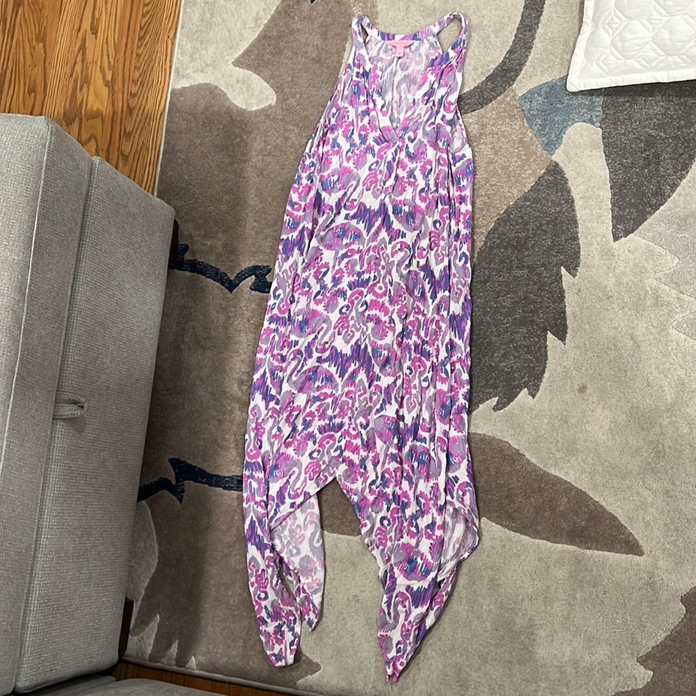 Lilly Pulitzer Beachy Dress. Flamingo Dress